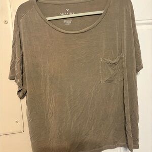 Soft & Sexy Olive Green T-Shirt